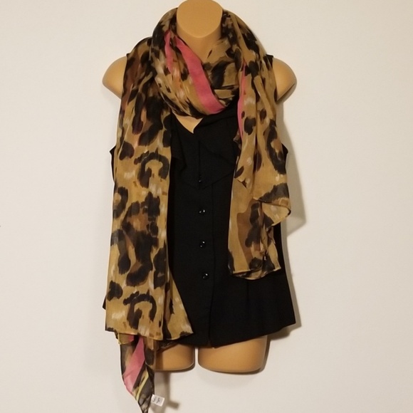 NWOT - Multi Colored Scarf - Picture 2 of 3